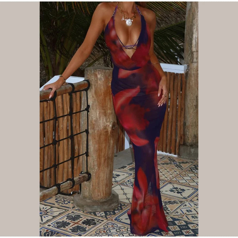 Vestido Mar & Sal Halter®️